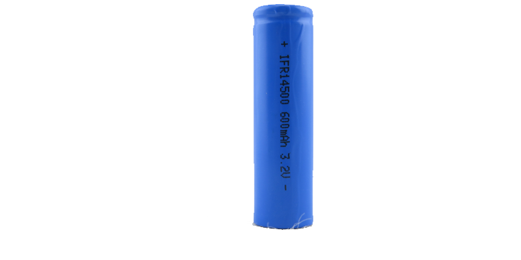 14500-600mah 3.2V 600mah 2A LiFePO4 Battery Cell