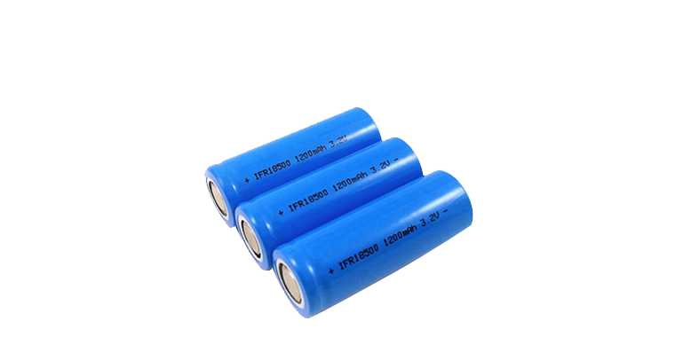 Battery 18500 LiFePO4 3.2 V 1200mah 2A  Battery Cell