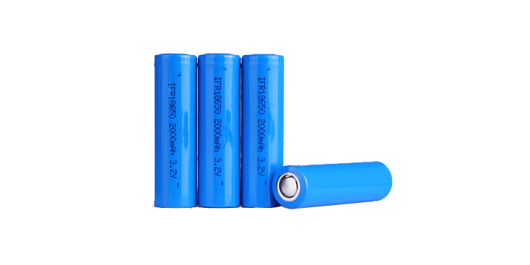 18650-2000mah 3.2V 2000mah LiFePO4 Battery Cell