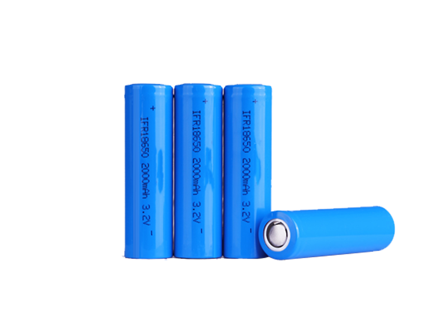 18650-2000mah 3.2V 2000mah LiFePO4 Battery Cell