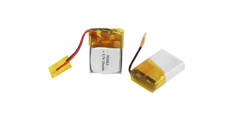 301012-25mah 3.7V Lipo Battery