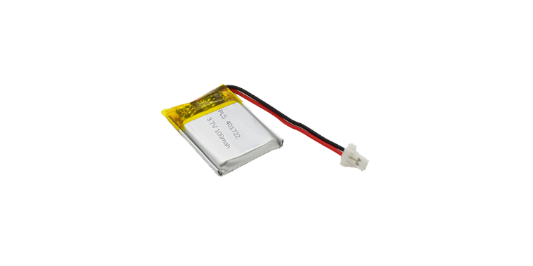 401722-3.7 V 100mah Lipo Battery