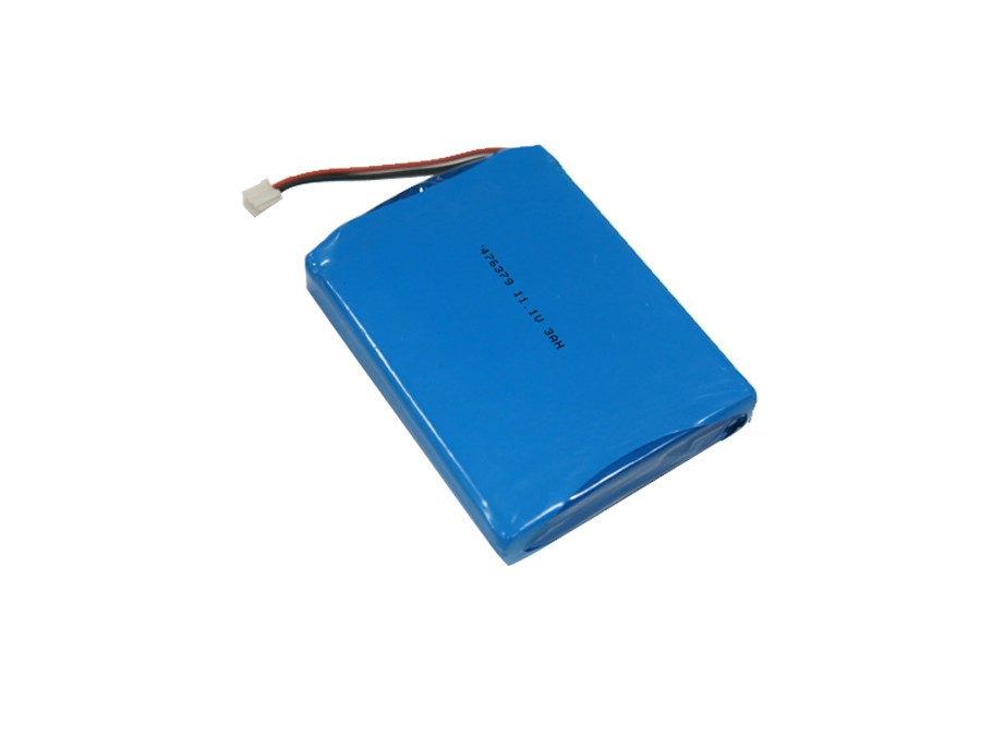 PLS476379 Rechargeable 11.1V 3Ah Lithium Polymer 3S1P Battery Packs