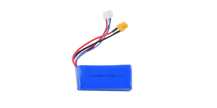 PLS653065 3S1P 11.1V 1000Mah Lithium Polymer Battery Pack