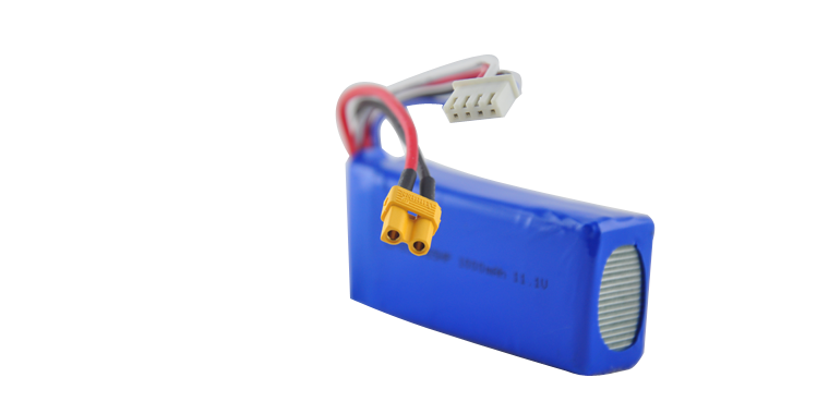 PLS653065 3S1P 11.1V 1000Mah Lithium Polymer Battery Pack