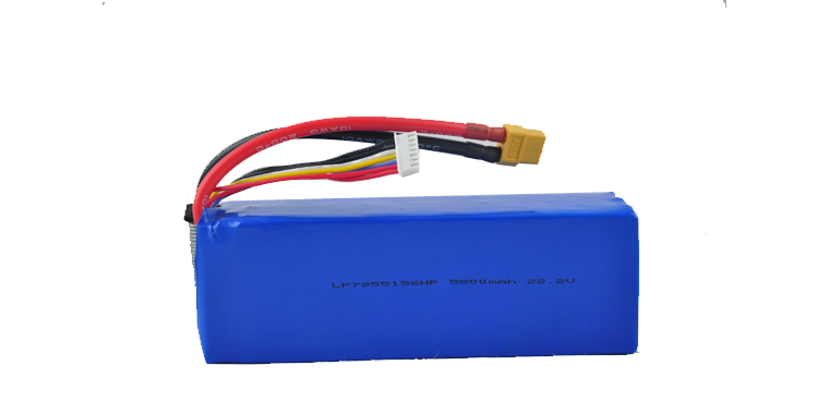 PLS7955156 6S1P 22.2V 5800Mah High Power Lipo Battery Pack