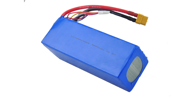 PLS7955156 6S1P 22.2V 5800Mah High Power Lipo Battery Pack