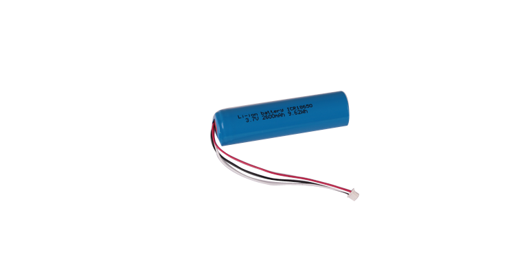 1S1P PLS ICR18650 3.7V 2600Mah Li Ion Batteries With Button-Top PCB