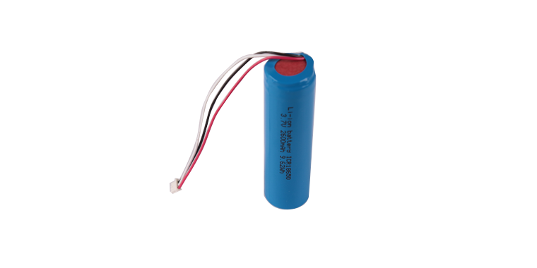1S1P PLS ICR18650 3.7V 2600Mah Li Ion Batteries With Button-Top PCB