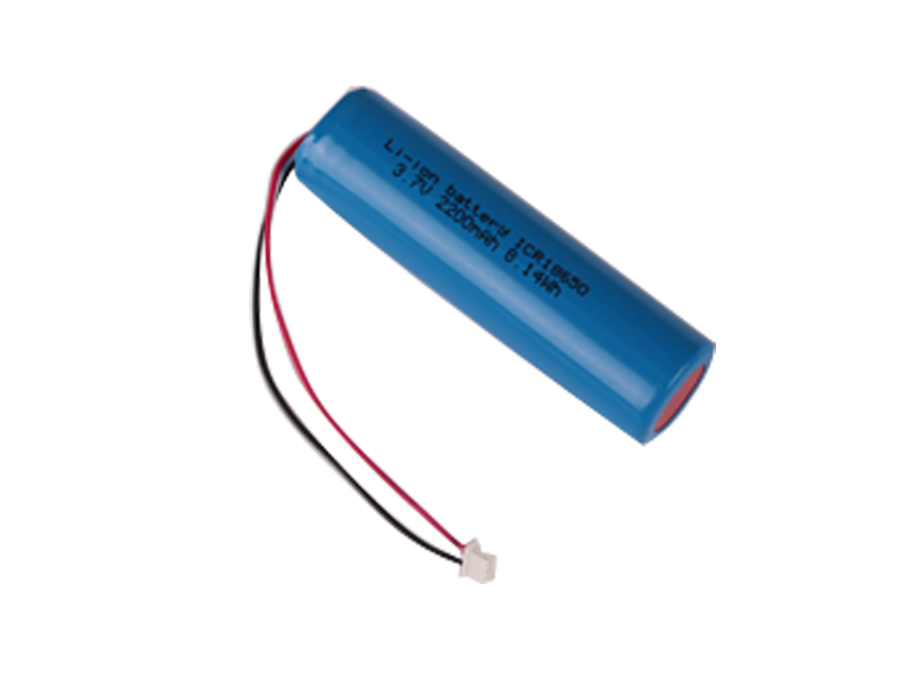 1S1P PLS ICR18650 3.7V 2600Mah Li Ion Batteries With Button-Top PCB