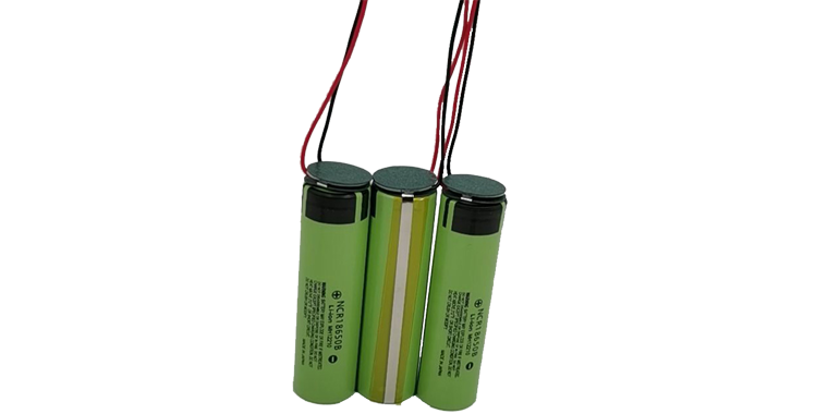 1S1P Panasonic NCR18650B 3.7V 3400Mah Li Ion Batteries With Button-Top PCB