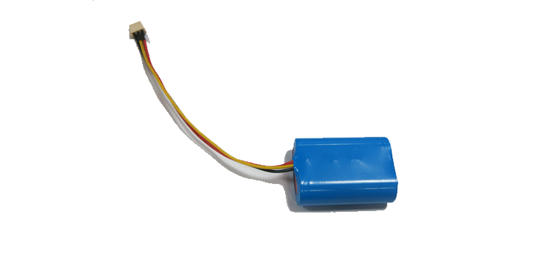 2S1P ICR18500 7.4V 1200Mah Li Ion Battery Pack