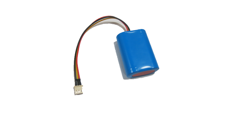 2S1P ICR18500 7.4V 1200Mah Li Ion Battery Pack