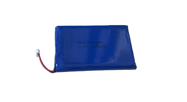 PLS503450 Rechargeable 1000mah 3.7V Lipo Battery