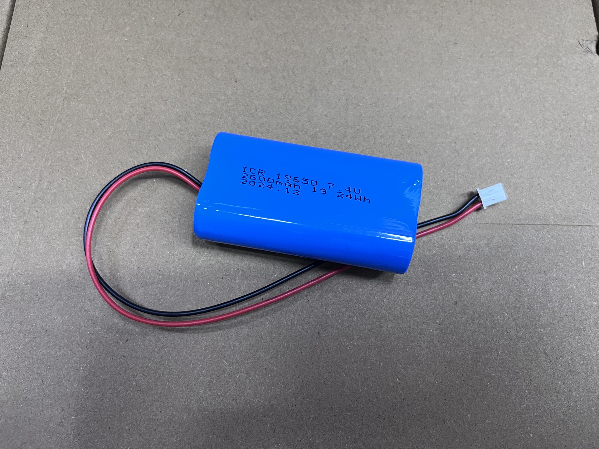 PLS ICR18650 2S1P 2600mah 7.4V li ion battery pack